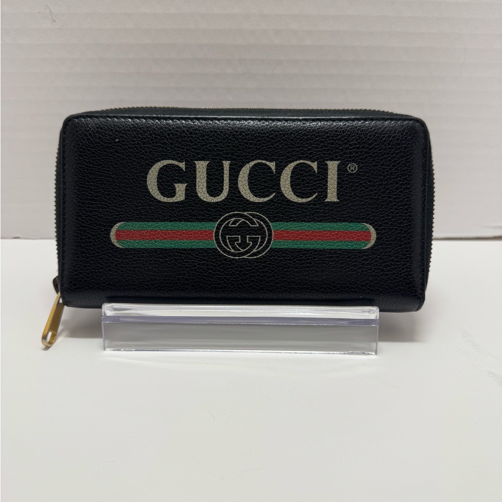 GUCCI Zip Around Long Wallet